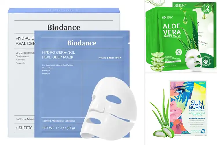 Detailed view of Best After Sun Hydrating Masks