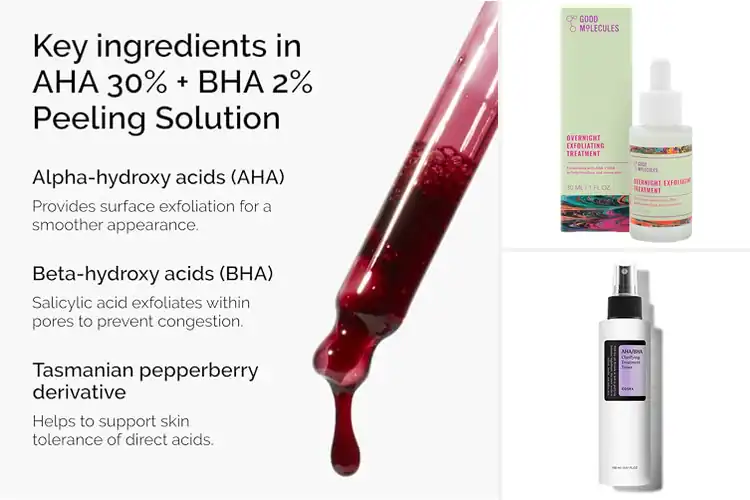 Detailed view of Best AHA BHA Treatments: Exfoliate, Brighten, Glow
