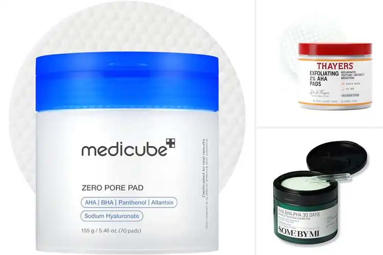 Detailed view of Best AHA Pads: Glow Up with Gentle Exfoliation & Smooth Skin