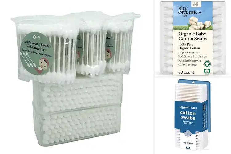 Detailed view of Best Baby Care Cotton Swabs For Delicate Use