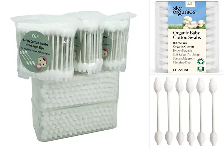 Detailed view of Best Baby Cotton Swabs For Gentle Skin
