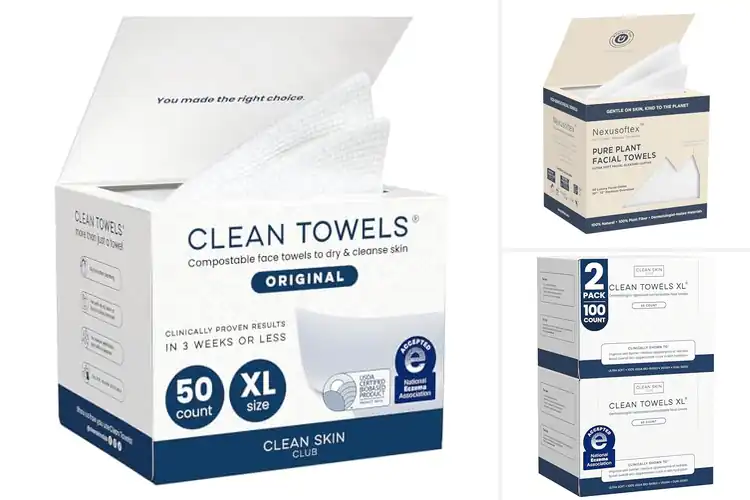 Detailed view of Best Biobased Face Towels For Skin Health