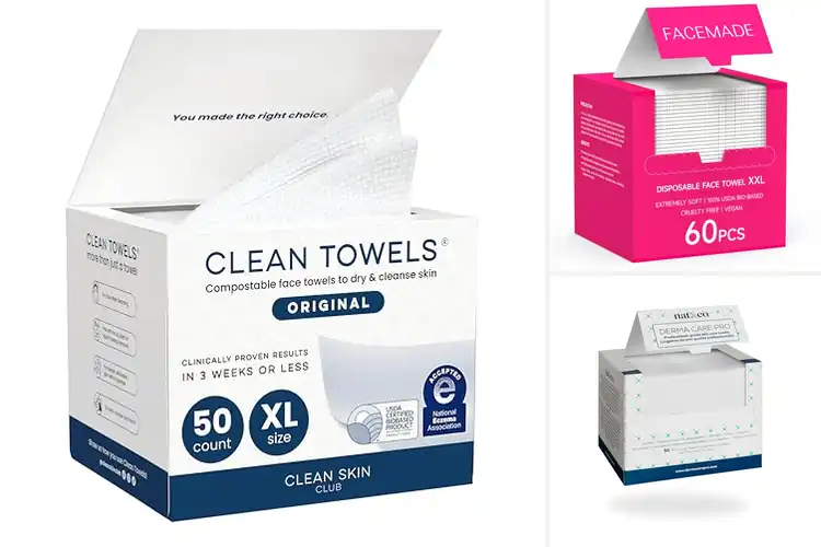 Detailed view of Best Biobased Face Towels: Soft, Strong & Eco-Friendly Care