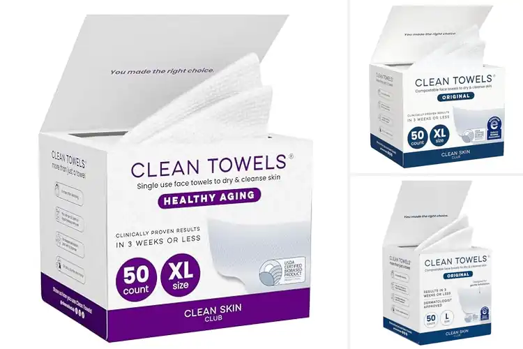 Detailed view of Best Clinically Shown Towels For Skin Clarity