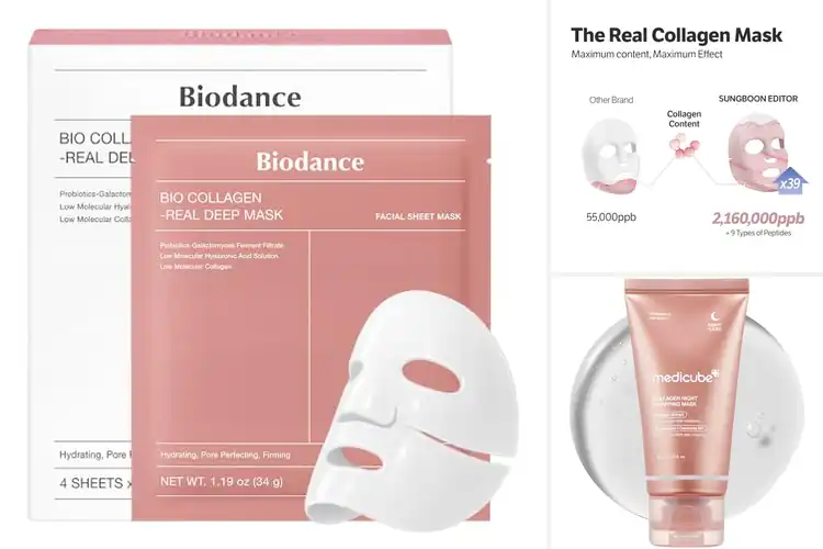 Detailed view of Best Collagen Deep Masks