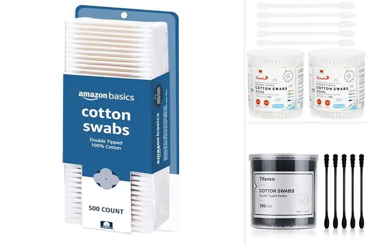 Detailed view of Best Double Tipped Cotton Swabs