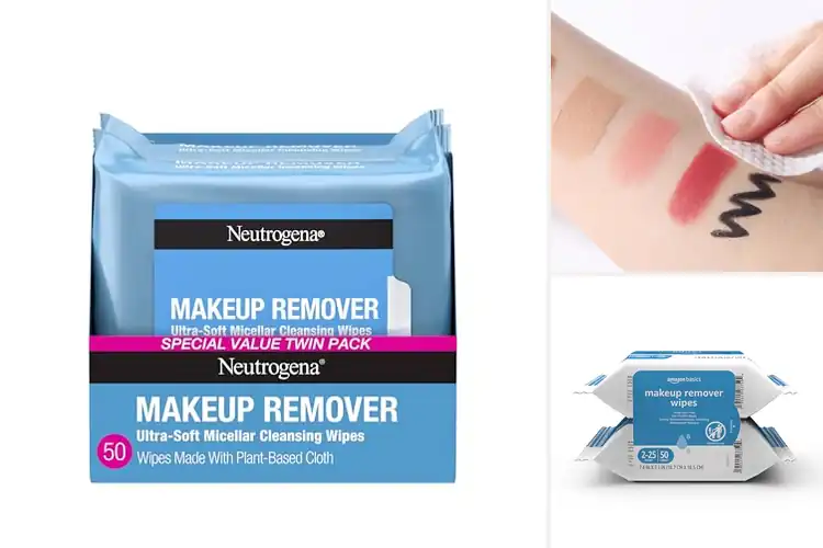 Detailed view of Best Dual Pack Makeup Remover Wipes