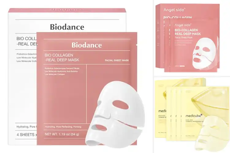 Detailed view of Best Elasticity-Boosting Face Masks