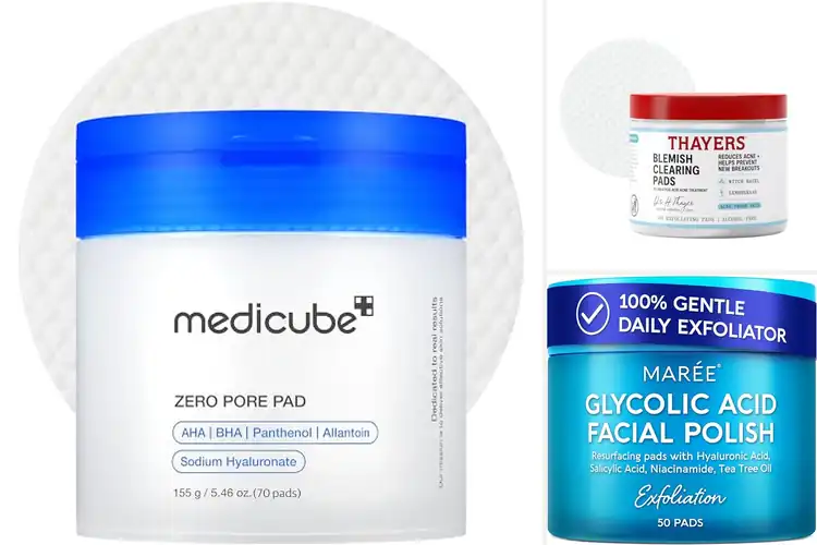 Detailed view of Best Exfoliating Pads For Oily Skin