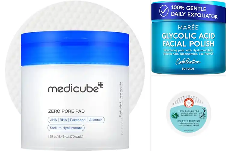 Detailed view of Best Exfoliating Pads for Skin