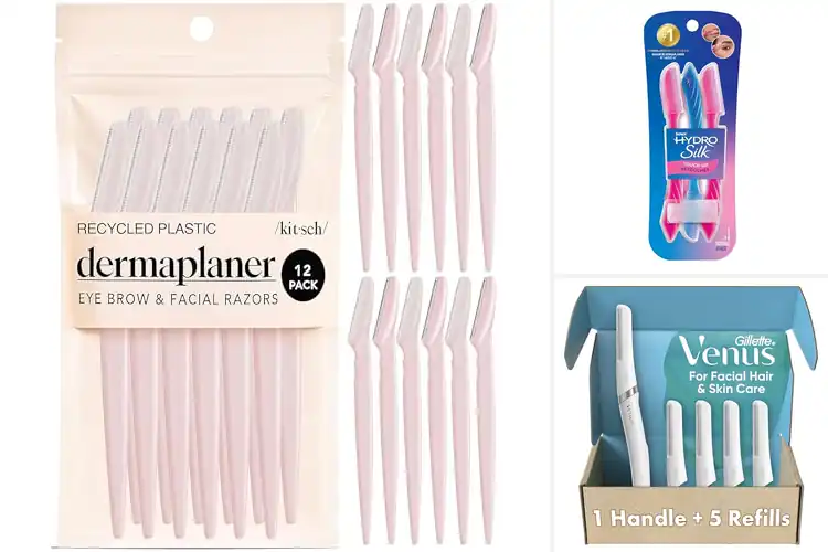 Detailed view of Best Facial Exfoliation Razors For Women