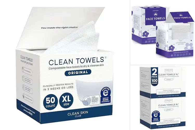 Detailed view of Best Facial Towels