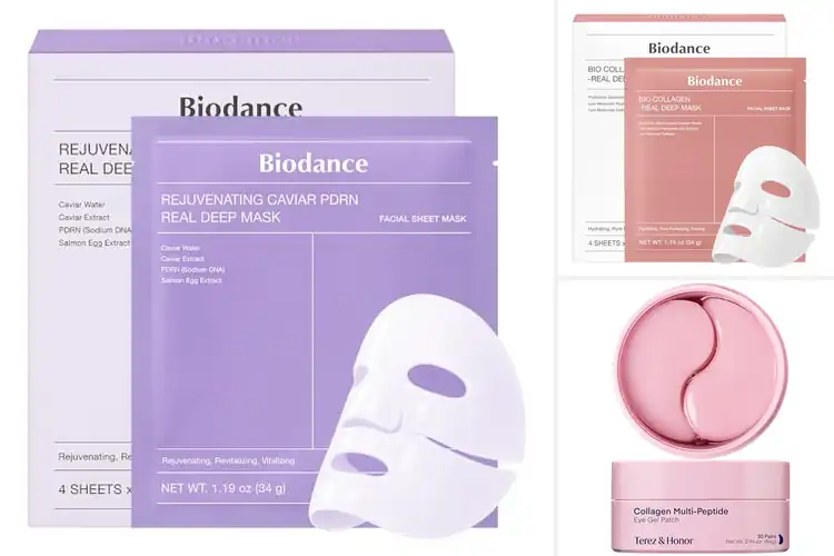 Detailed view of Best Firming Hydrogel Masks