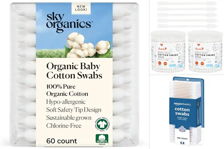 Detailed view of Best Gentle Cotton Swabs