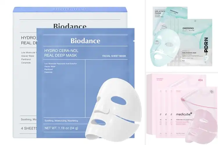 Detailed view of Best Hydrogel Face Masks