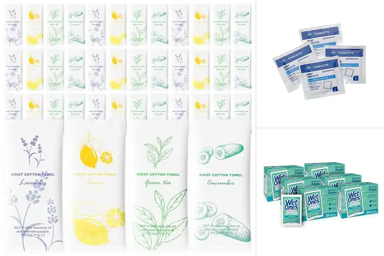 Detailed view of Best Individually Wrapped Facial Towelettes