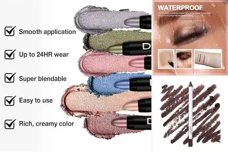 Detailed view of Best Matte And Shimmer Eyeliners