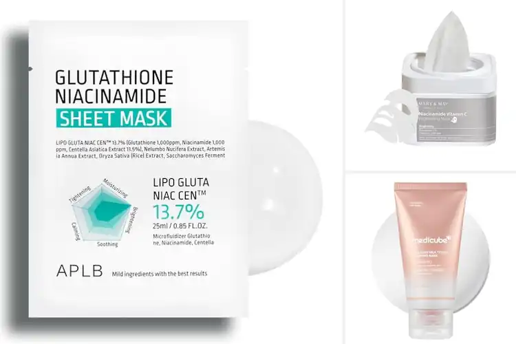 Detailed view of Best Niacinamide Skincare Mask