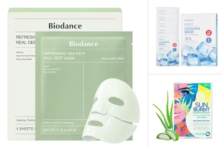 Detailed view of Best Post Sun Hydration Masks