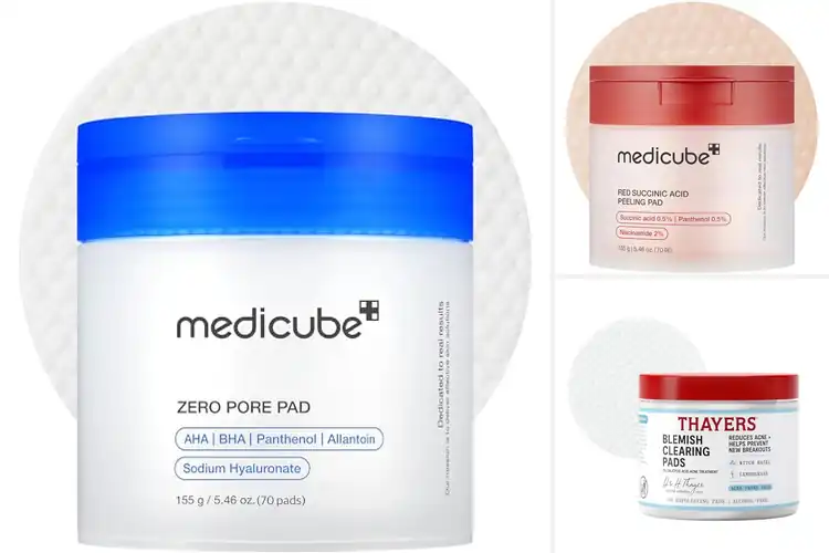Detailed view of Best Soothing Exfoliating Pads