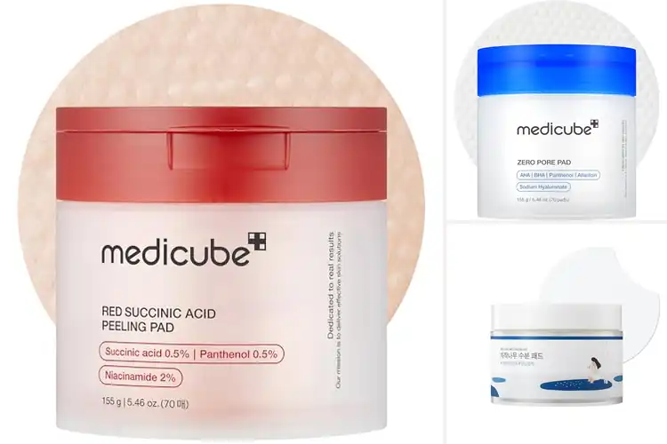 Detailed view of Best soothing facial pads