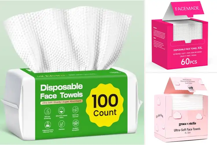 Detailed view of Best Vegan Face Towels