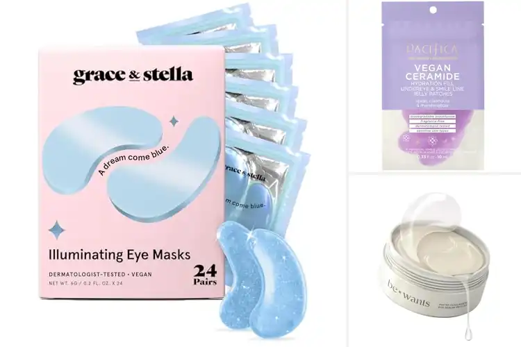 Detailed view of Best Vegan Under Eye Masks to Brighten & Hydrate Fast