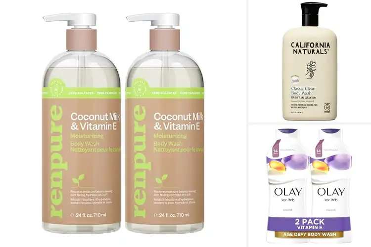 Detailed view of Best Vitamin E Body Washes for Hydrated, Soft & Glowing Skin